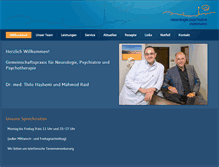 Tablet Screenshot of neurologie-mettmann.de